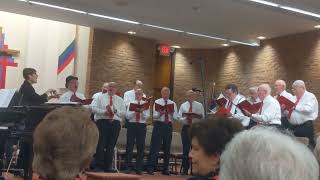 Otterbein Mens Chorus Performing quotLeaning on A Lamppostquot on March 20 2024 [upl. by Celestine]