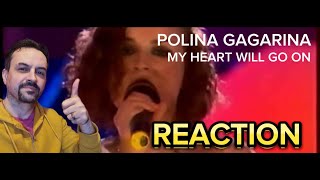 POLINA GAGARINA Полина Гагарина  My heart will go on reaction [upl. by Poppy]