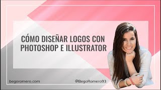 Cómo hacer logotipos con Photoshop e Illustrator TUTORIAL [upl. by Hamner]