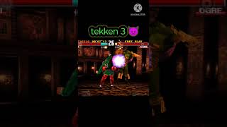 Tekken 3 game Lee vs Ogre fighting gameplay tekken3 like [upl. by Adnaluoy]