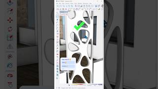 How to use the Voronoi plugin in SketchUp nicetower sketchup fyp shorts foryou [upl. by Syla]