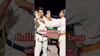 Best self defence collar grabs 😧 selfdenfense karate selfdefensetechniques viralvideo [upl. by Uriah588]