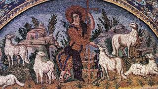 Christ as Good Shepherd Mosaic from Mausoleum of Galla Placidia Ravenna ca 425426 CE [upl. by Curry446]