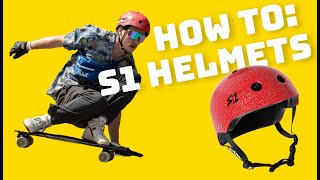 How to Size S1 Helmets  Motion Boardshop [upl. by Eittel476]