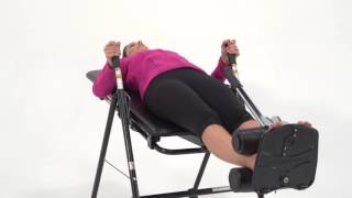 Mastercare BackATraction Inversion Table  Relax The Back [upl. by Ardnovahs]