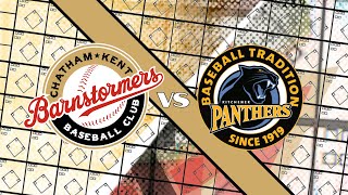 Kitchener Panthers vs CK Barnstormers [upl. by Borgeson]