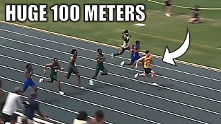 Nobody Was Even Close  Kalen Walker Drops Worlds Fastest 100 Meter Time In 2024 [upl. by Ilario]