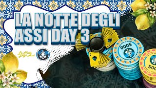 Merit Poker Dolce Vita Series2200 NL La Notte Degli Assi Day 3– Northern CyprusMerit Crystal [upl. by Eux]