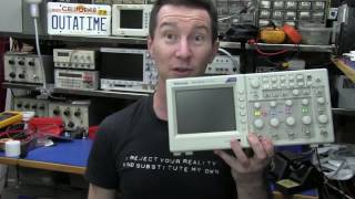 EEVblog 187  Tektronix TDS2024C Oscilloscope Teardown [upl. by Jermain]