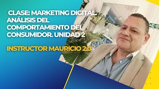 Clase Marketing digital Análisis del comportamiento del consumidor Unidad 2 [upl. by Mariquilla]