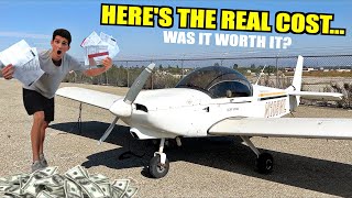 Revealing THE TOTAL COST Of Our quot16000quot Abandoned Airplane Rebuild [upl. by Drofnas]