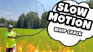 Slow Motion Whip Crack [upl. by Newcomb]