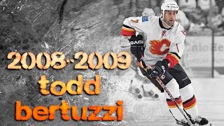 Todd Bertuzzi  20082009 Highlights [upl. by Mclyman891]