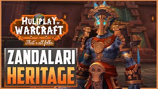 Consegui o HERITAGE do TROLL ZANDALARI  WOW BFA [upl. by Rivera309]