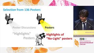 Highlights of Posters at ESMO GI on colorectal cancer [upl. by Burkhart]