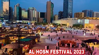 4K Walking Tour  Al Hosn Festival 2023 Abu Dhabi [upl. by Gide]