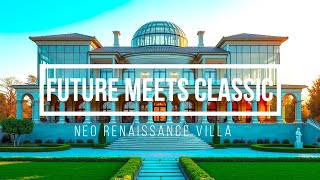 Future Meets Classic NeoRenaissance Villa with Futuristic Design [upl. by Tristan]