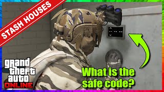 Stash Houses Safe Code  Where Is It NEW EVENT How To Get The Safe Code  GTA 5 Online [upl. by Novert985]