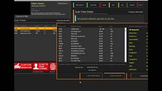 Buying scrap metal in Nexus Recycling Software 2020 unlimited scales amp unlimited cameras [upl. by Eivod]