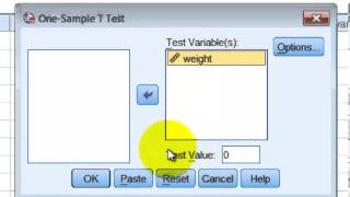 oneway t test spss [upl. by Ellatnahc85]