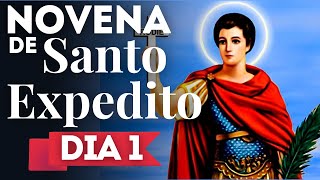 Novena de Santo Expedito  O Santo das causas justas e urgentes  Primeiro dia [upl. by Kellia]