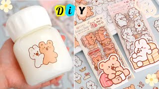 🌷Cute stationery  How to make stationery supplies at home  handmade stationery easy crafts [upl. by Ennaj]