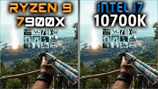 7900X vs 10700K Benchmarks  15 Tests [upl. by Frey]