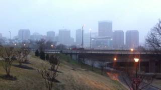 Snow and Sleet RVA Skyline [upl. by Fesuoy229]