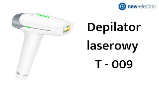 Depilator laserowy Lescolton T009  Prezentacja [upl. by Esidarap]