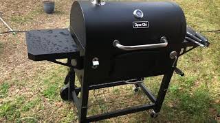 DynaGlo premium 32” charcoal grill review and walkthrough [upl. by Ellerehs]