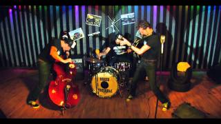 Naked Truckers Rockabilly Trio  Fall Down On Your Knees rockabilly HD [upl. by Aibos]