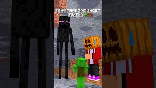 JJ Friend 2🐢 MAIZEN Minecraft Animation shorts [upl. by Ttik664]