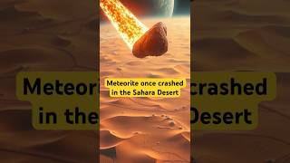 Meteorite once crashed in the Sahara DesertOldestMeteorite SaharaImpact cosmichistory earthfacts [upl. by Yrahk]