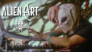 Alien Art live  Ozora Festival 2023 Full set movie  4K [upl. by Chu]