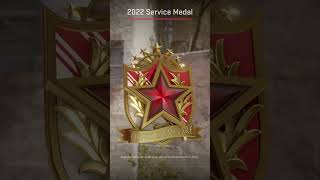 2022 Red Service Medal in Counter Strike 2 CS2 cs2 [upl. by Assilanna]