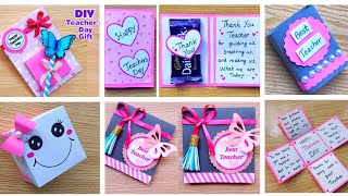 5 Amazing DIY Teachers Day Gift Ideas  Happy Teachers Day Crafts  Teachers Day Gifts 2024 [upl. by Enyrb]