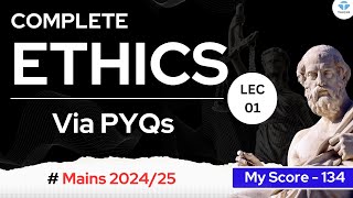 UPSC ETHICS  L1 Ethics and Human Interface  UPSC PYQ  UPSC Mains 2024  upsc upscexam ethics [upl. by Neddra532]