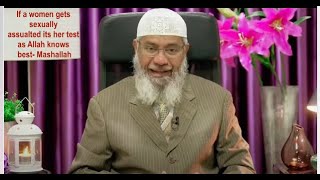 Dr Zakir Naik admits that women getting rped in Islam is a test from Allah [upl. by Enos124]