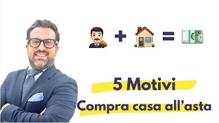 5 MOTIVI PER COMPRARE CASA ALLASTA [upl. by Ttenneb]