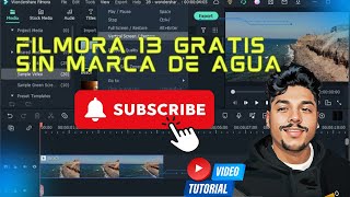 🔥⚡Edita con Filmora 13 GRATIS SIN MARCA DE AGUA 🔥⚡ 2024 [upl. by Tine199]