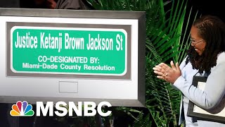 Ketanji Brown Jackson honored with street naming [upl. by Zingale]