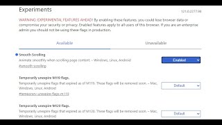 Enable Smooth Scrolling in Microsoft Edge  Unlimited Solutions [upl. by Lugar]