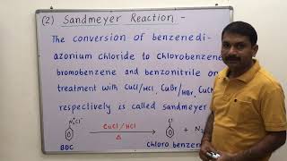 Simple Learning Trick For 1 Diazotization Reaction 2 Sandmeyer Reaction 3 Gattermann Reaction [upl. by Oiramal]