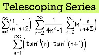 How to evaluate infinite telescoping series the fast way [upl. by Dleifyar]