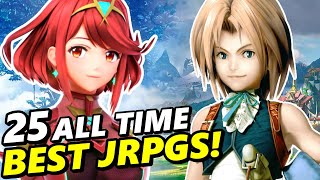 TOP 25 BEST JRPGS of All Time [upl. by Canica]