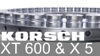 KORSCH XT 600 amp X 5 Segemented Die Table [upl. by Aiciles]