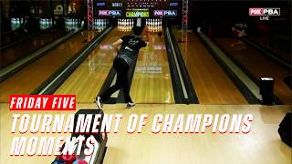 Friday Five  2024 PBA Tournament of Champions Finals Moments [upl. by Hausner]