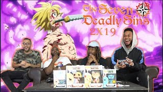 Meliodas vs Gloxinia amp Drole The Seven Deadly Sins 2x19 REACTIONREVIEW [upl. by Eihs]