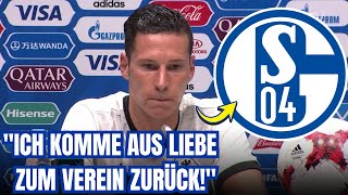 DRAXLER bekennt quotLIEBE zieht mich zurück zu SCHALKEquot  S04 nachrichten heute [upl. by Ingalls]