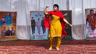 Solid Body Viral Dance  Sapna Choudhary Dance  INDORE PHYSICAL ACADEMY [upl. by Fennelly]